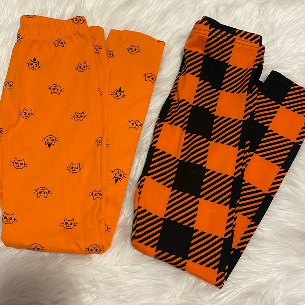 Halloween bundle leggings - size 7/8